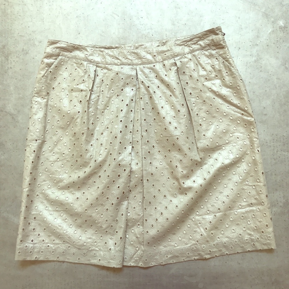 Boden limited Edition Silver Skirt US 12